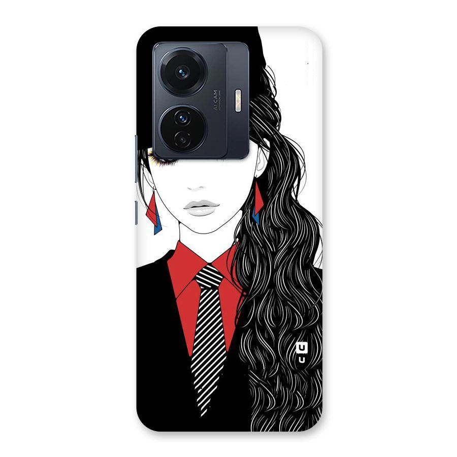 Girl Tie Back Case for Vivo T1 Pro