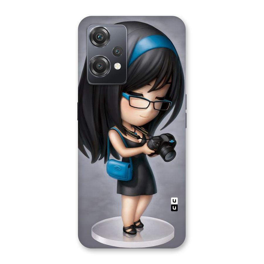 Girl With Camera Back Case for OnePlus Nord CE 2 Lite 5G