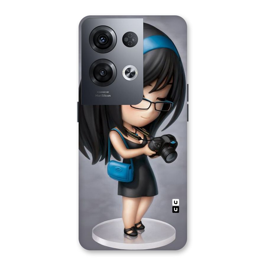 Girl With Camera Back Case for Oppo Reno8 Pro 5G
