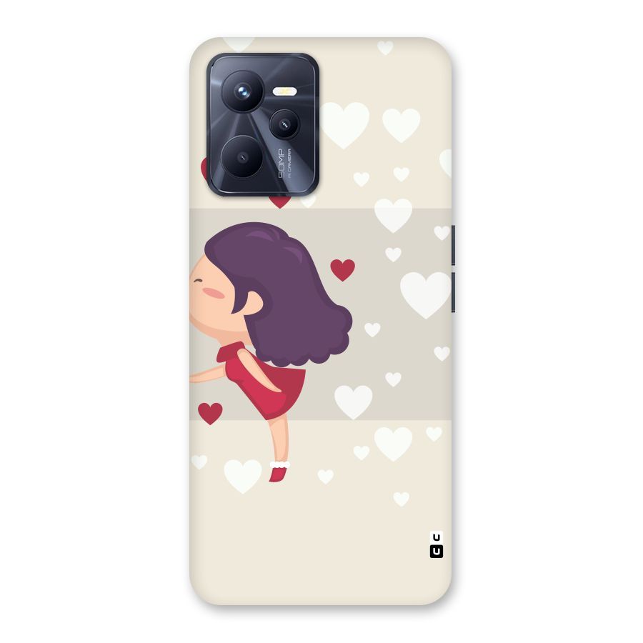 Girl in Love Back Case for Realme C35