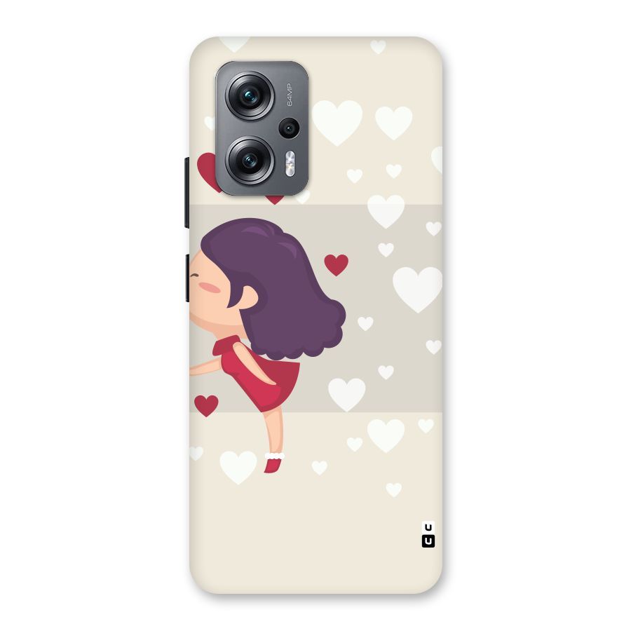 Girl in Love Back Case for Redmi K50i