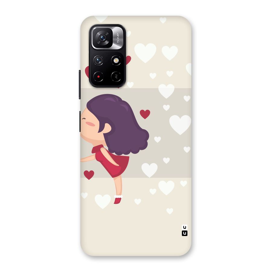 Girl in Love Back Case for Redmi Note 11T 5G