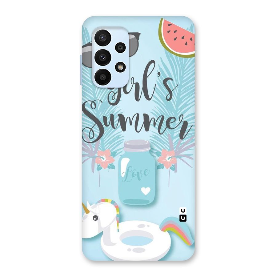 Girls Summer Back Case for Galaxy A23
