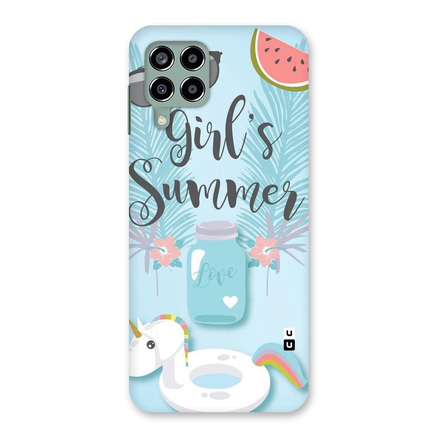 Girls Summer Back Case for Galaxy M33