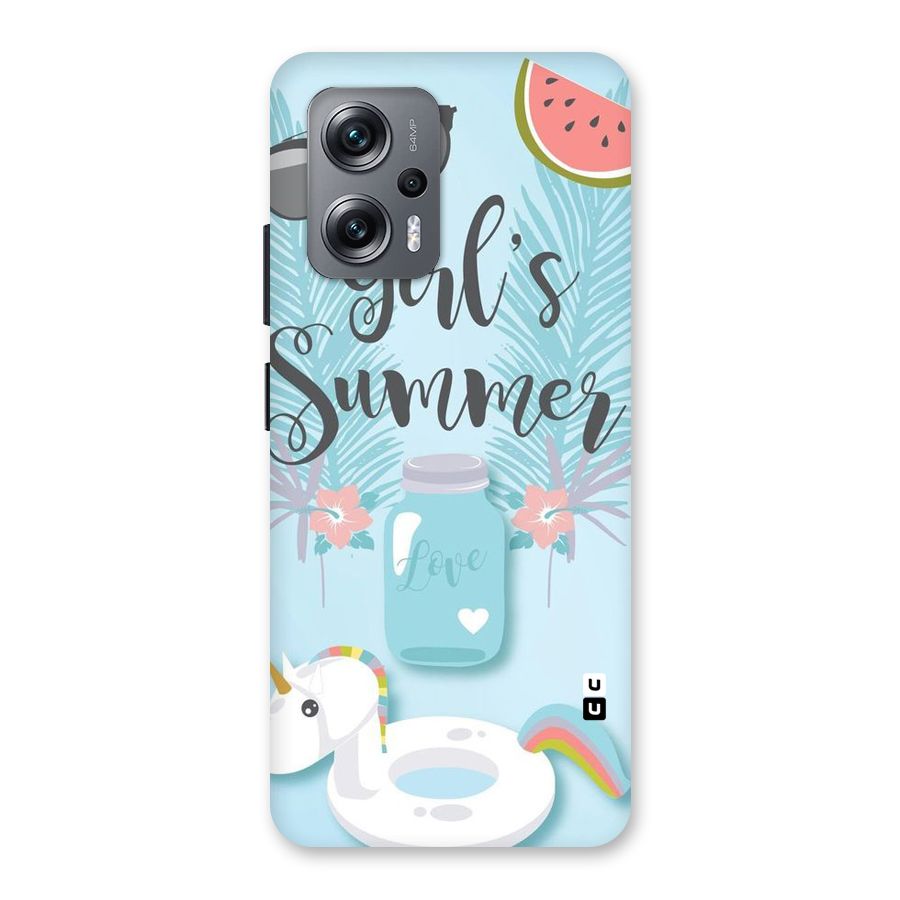 Girls Summer Back Case for Redmi K50i