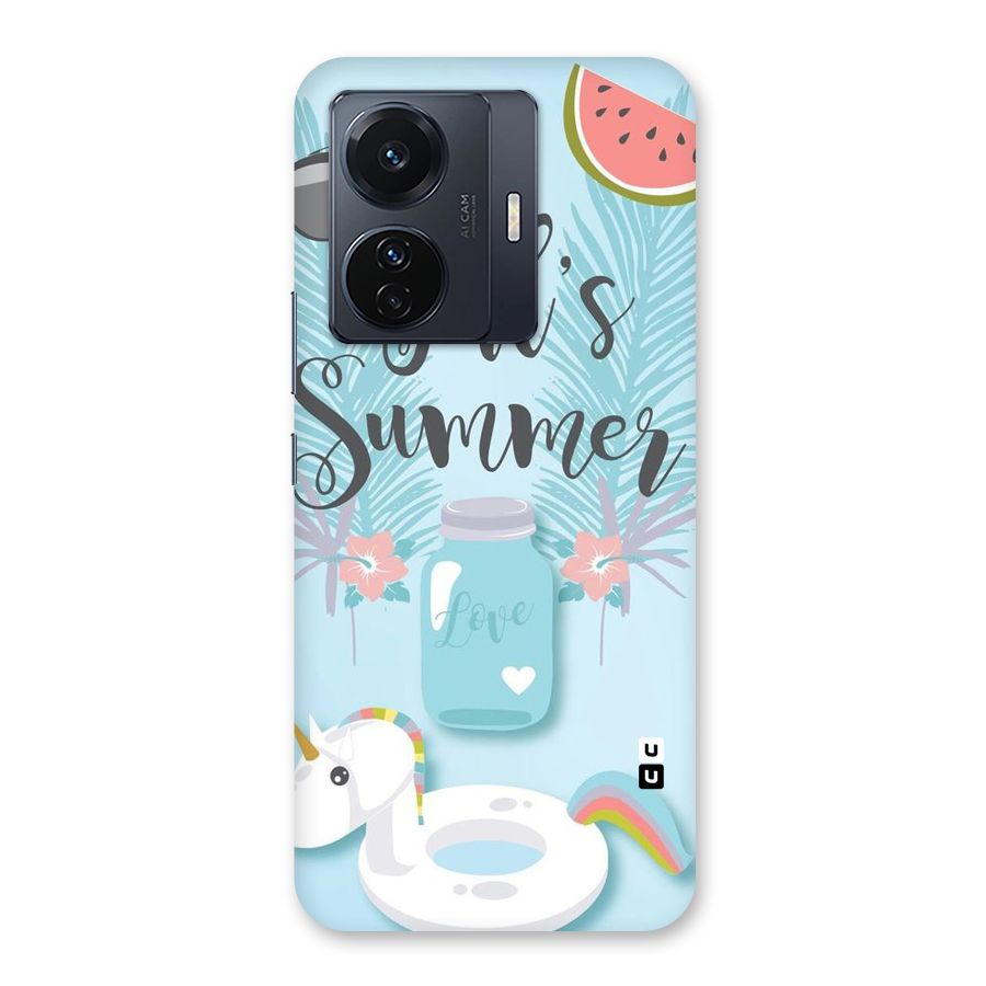 Girls Summer Back Case for Vivo T1 Pro