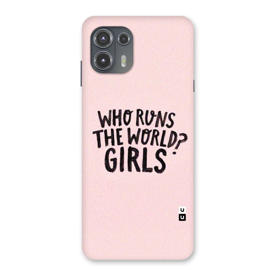 Girls World Back Case for Motorola Edge 20 Fusion
