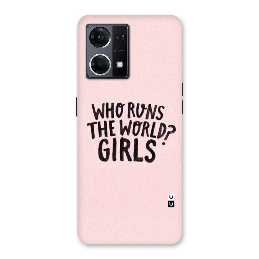 Girls World Glass Back Case for Oppo F21 Pro 5G