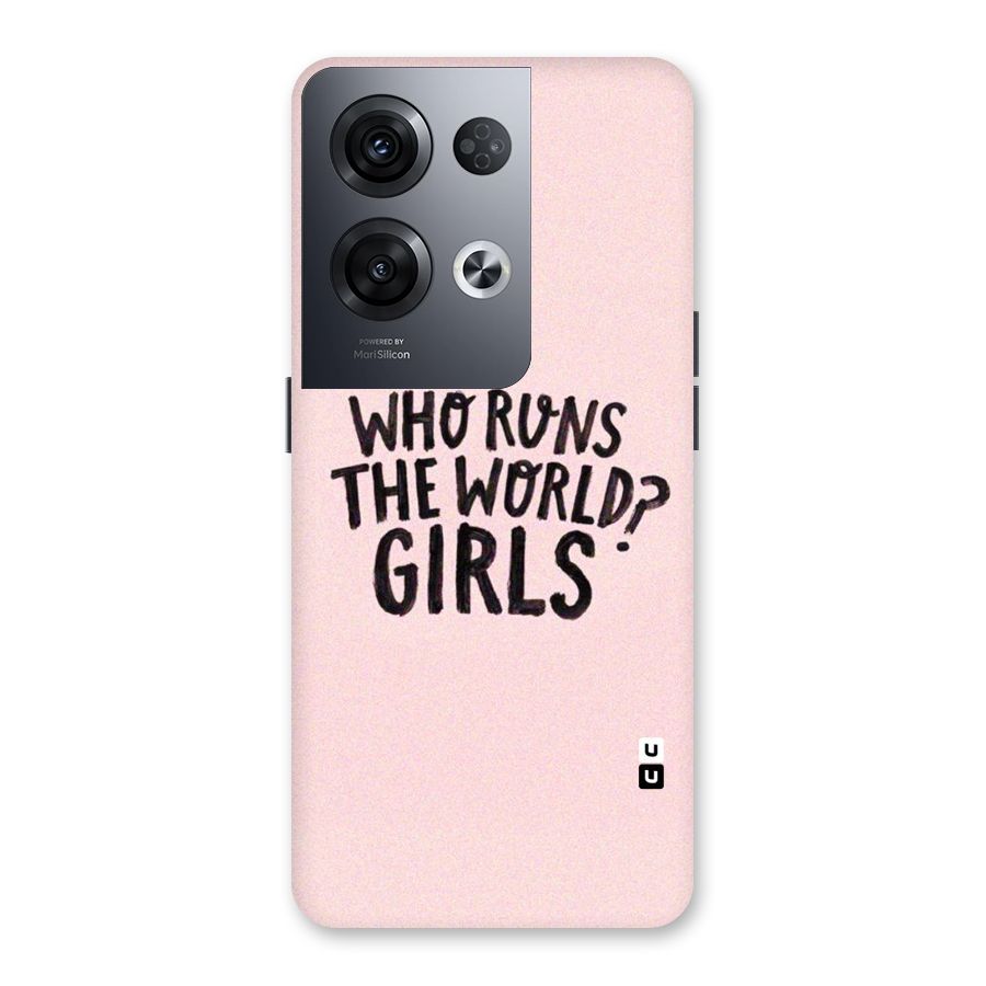 Girls World Back Case for Oppo Reno8 Pro 5G
