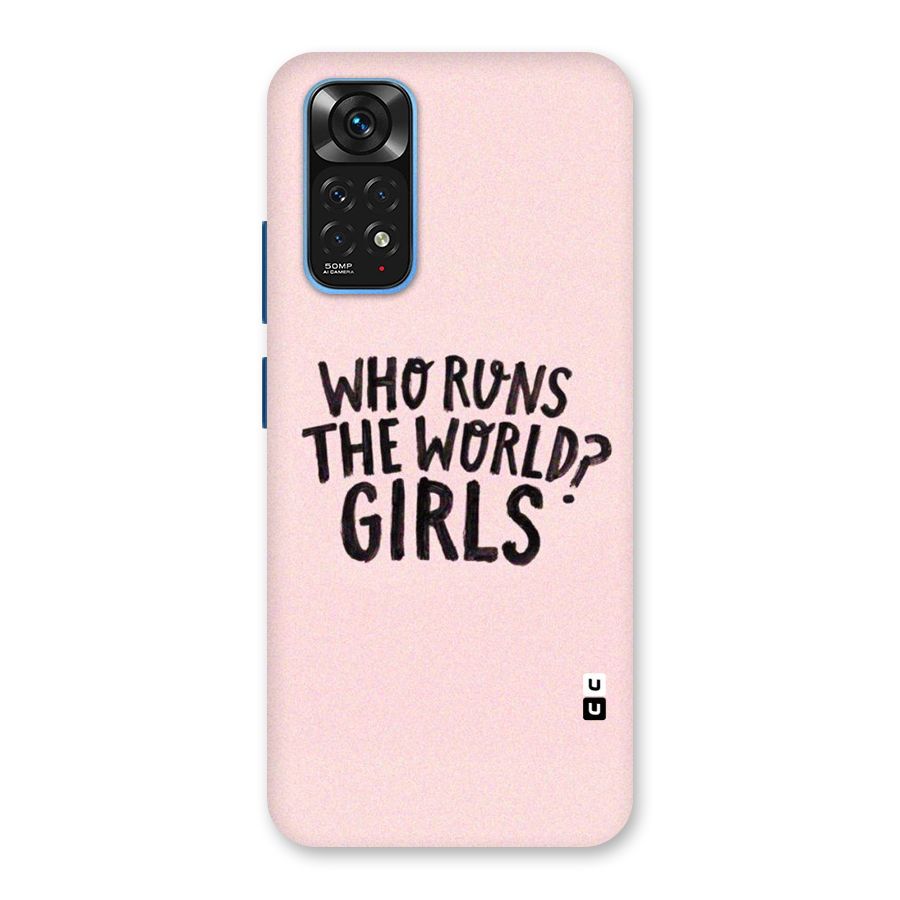 Girls World Back Case for Redmi Note 11S