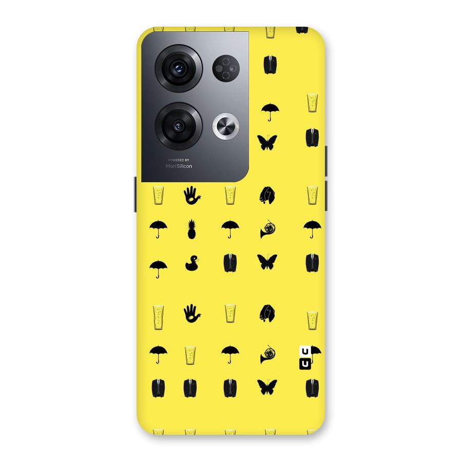Glass Pattern Back Case for Oppo Reno8 Pro 5G