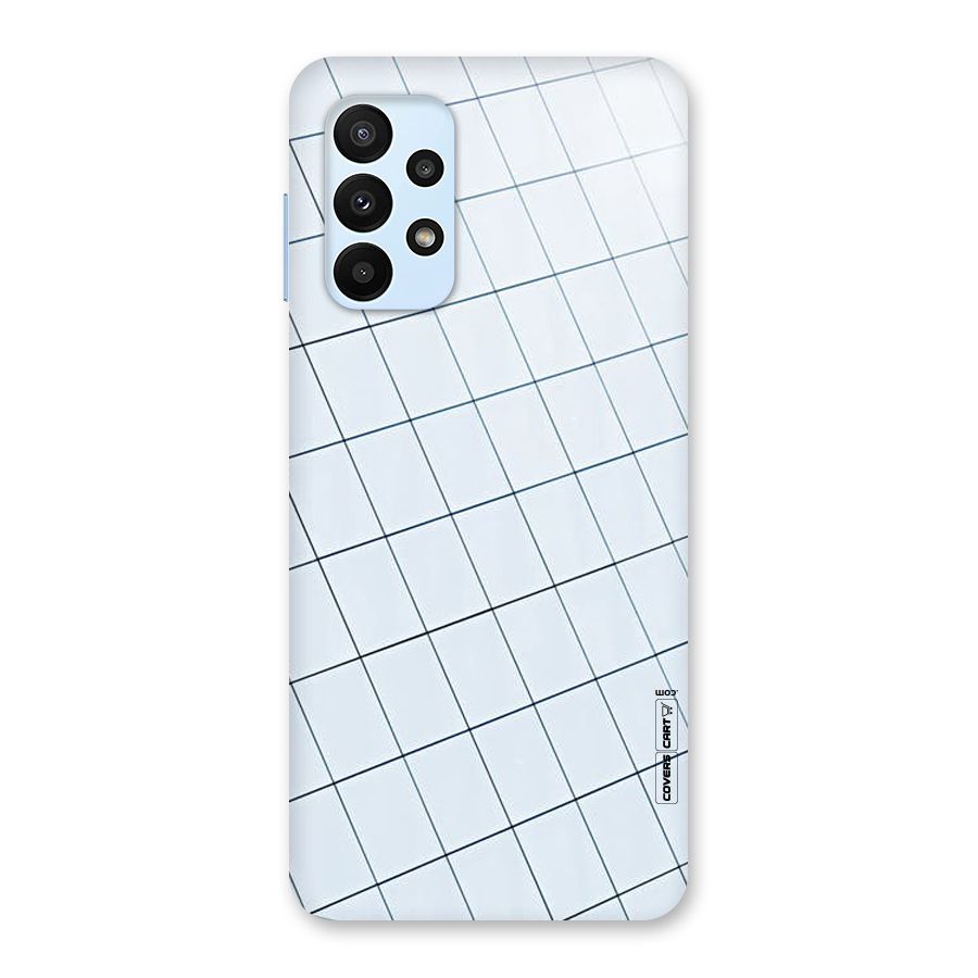 Glass Square Wall Back Case for Galaxy A23