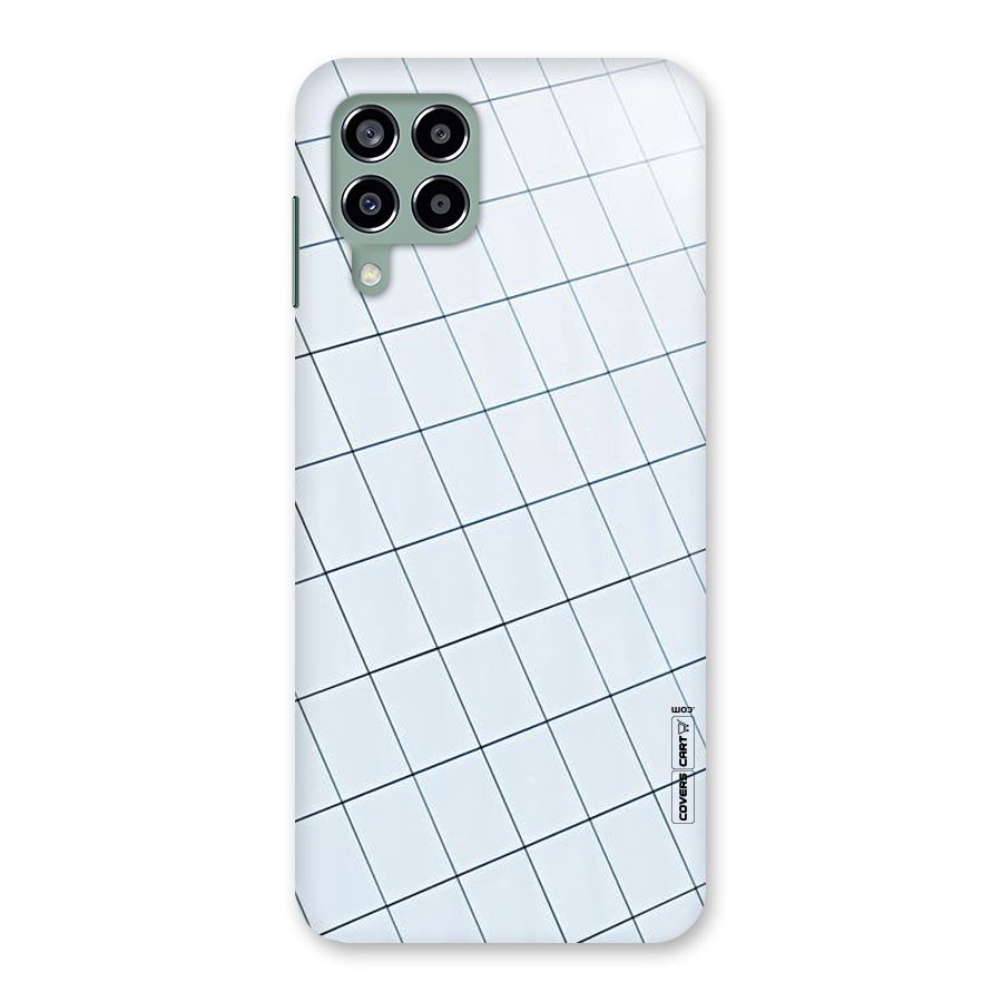 Glass Square Wall Back Case for Galaxy M33