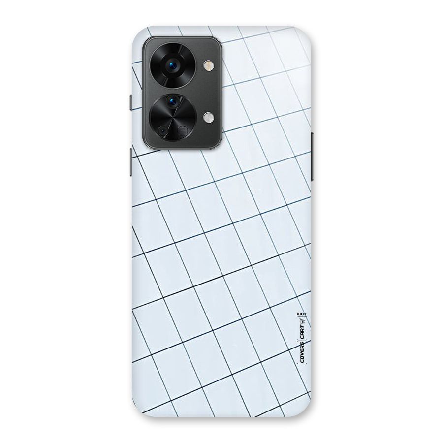 Glass Square Wall Back Case for OnePlus Nord 2T