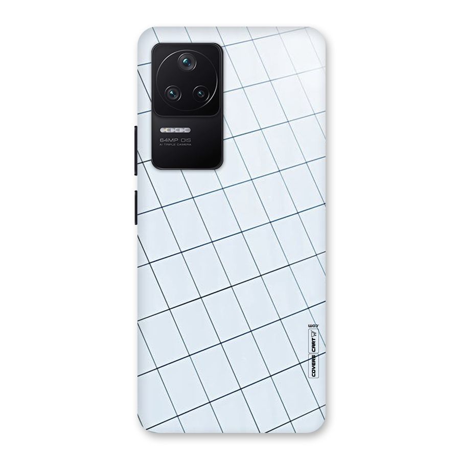 Glass Square Wall Back Case for Poco F4 5G