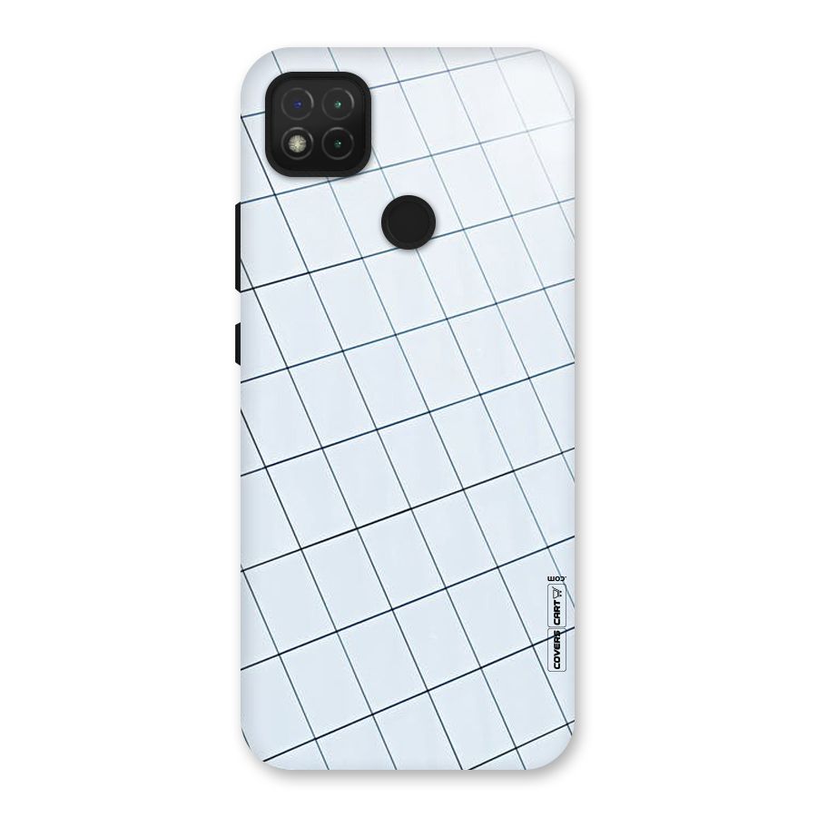 Glass Square Wall Back Case for Redmi 9 Activ