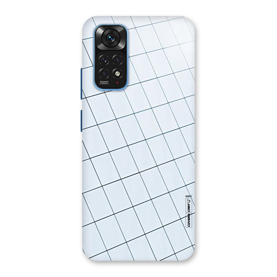 Glass Square Wall Back Case for Redmi Note 11S