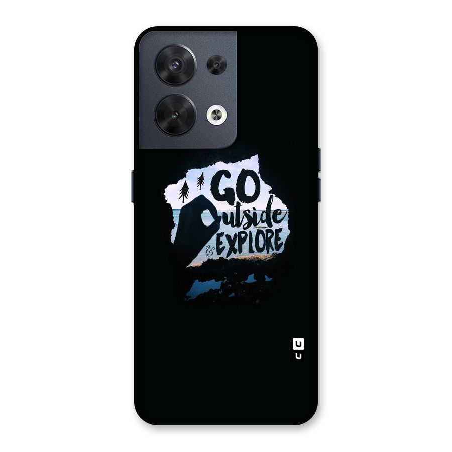 Go Outside Back Case for Oppo Reno8 5G