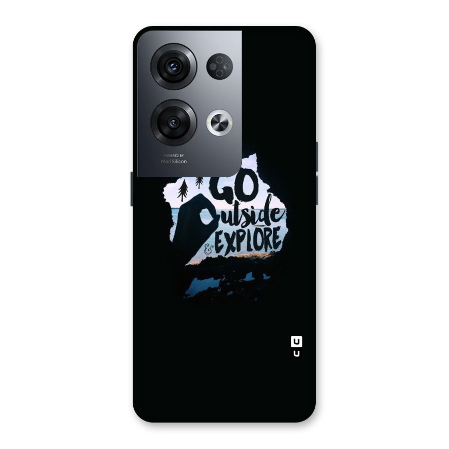 Go Outside Back Case for Oppo Reno8 Pro 5G