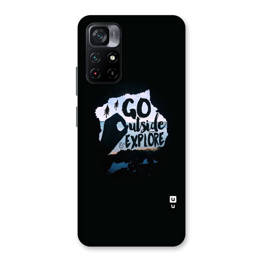 Go Outside Back Case for Poco M4 Pro 5G