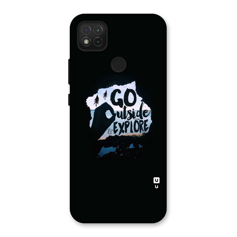 Go Outside Back Case for Redmi 9 Activ