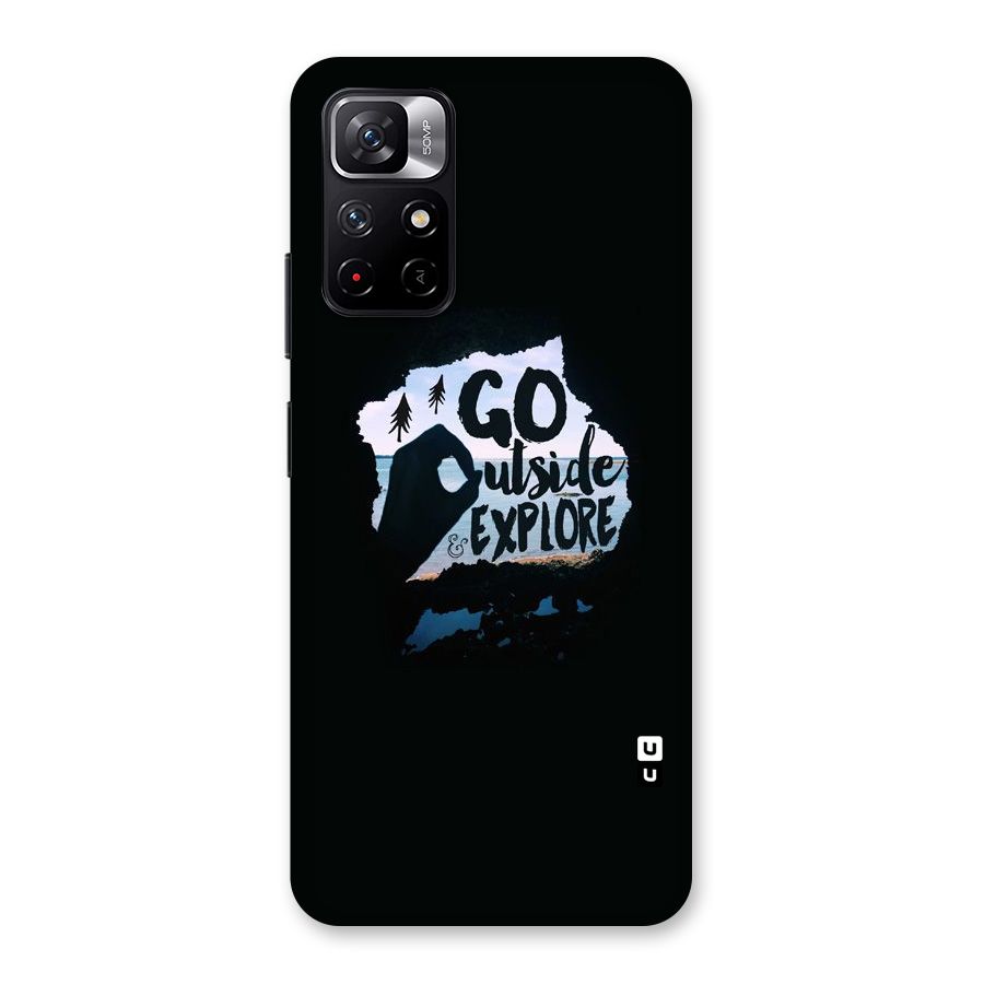 Go Outside Back Case for Redmi Note 11T 5G