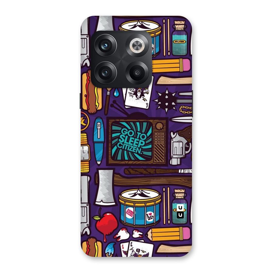 Go To Sleep Back Case for OnePlus 10T
