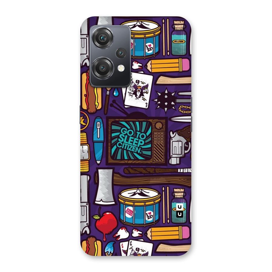 Go To Sleep Back Case for OnePlus Nord CE 2 Lite 5G