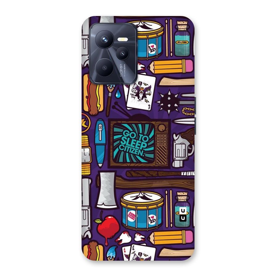 Go To Sleep Back Case for Realme C35