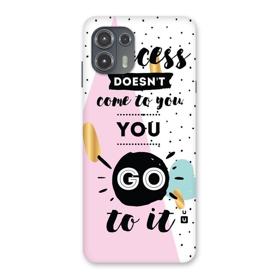 Go To Success Back Case for Motorola Edge 20 Fusion