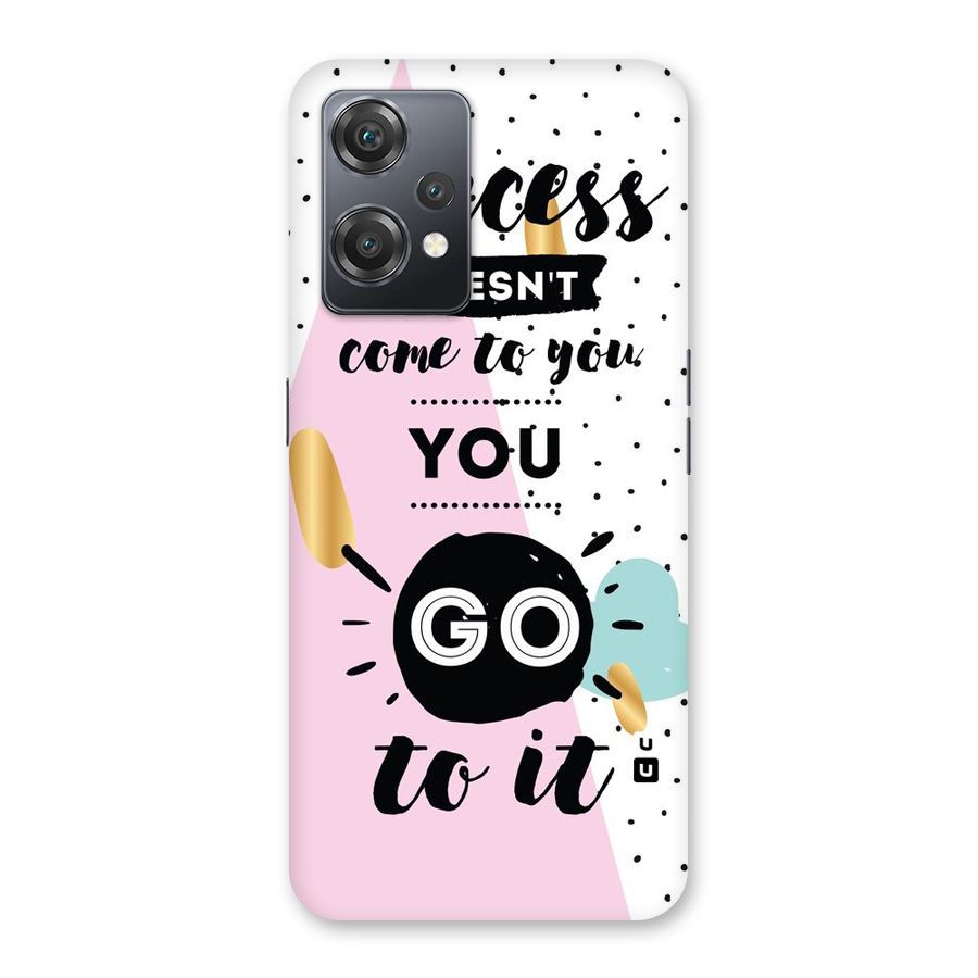 Go To Success Back Case for OnePlus Nord CE 2 Lite 5G