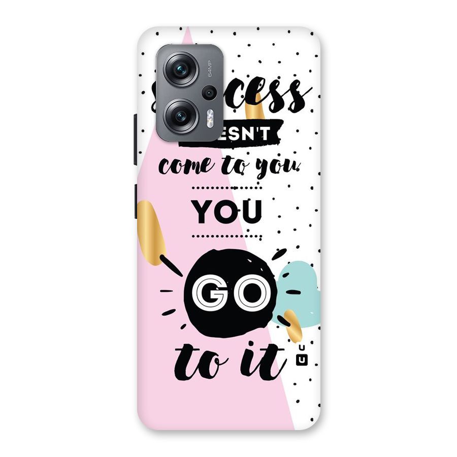 Go To Success Back Case for Redmi K50i