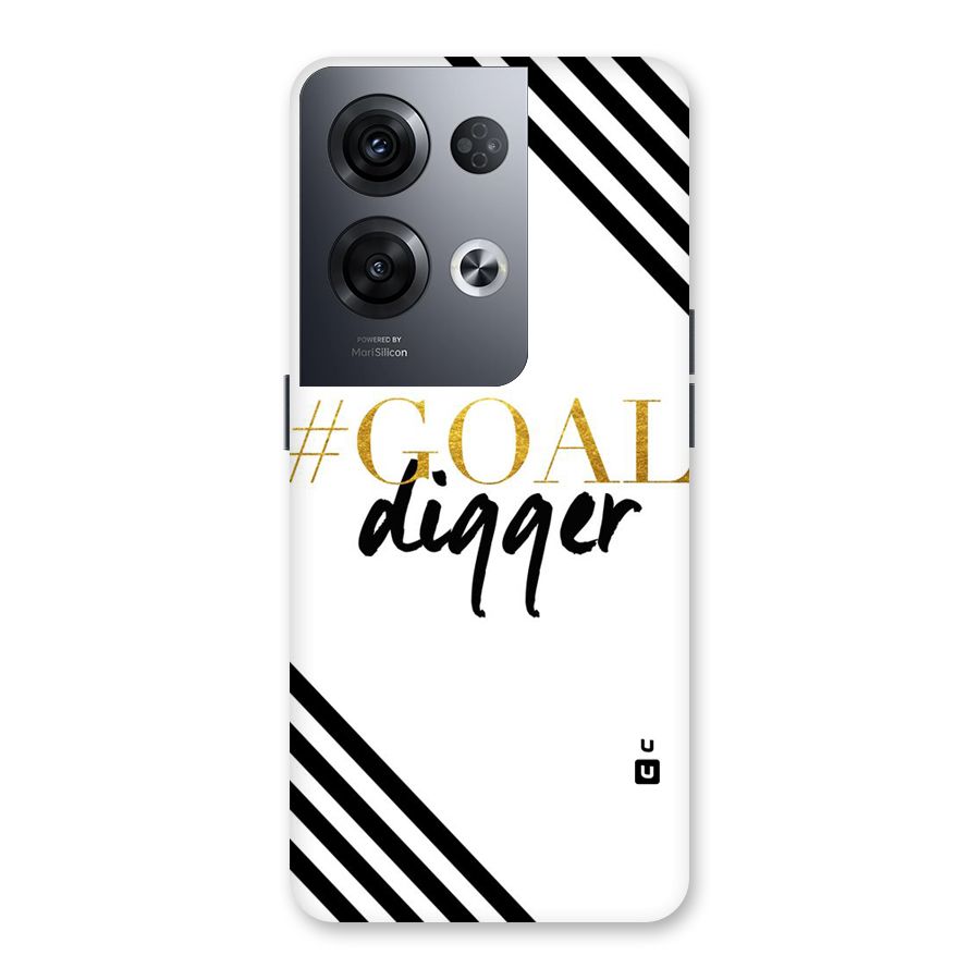 Goal Digger Back Case for Oppo Reno8 Pro 5G