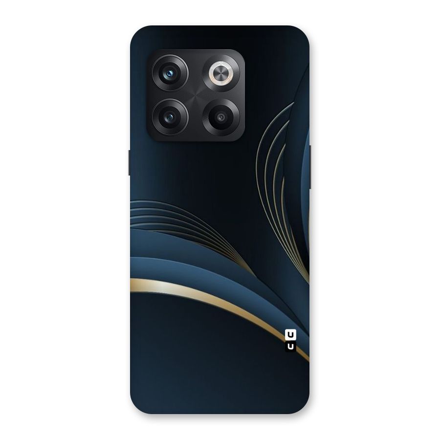 Gold Blue Beauty Back Case for OnePlus 10T