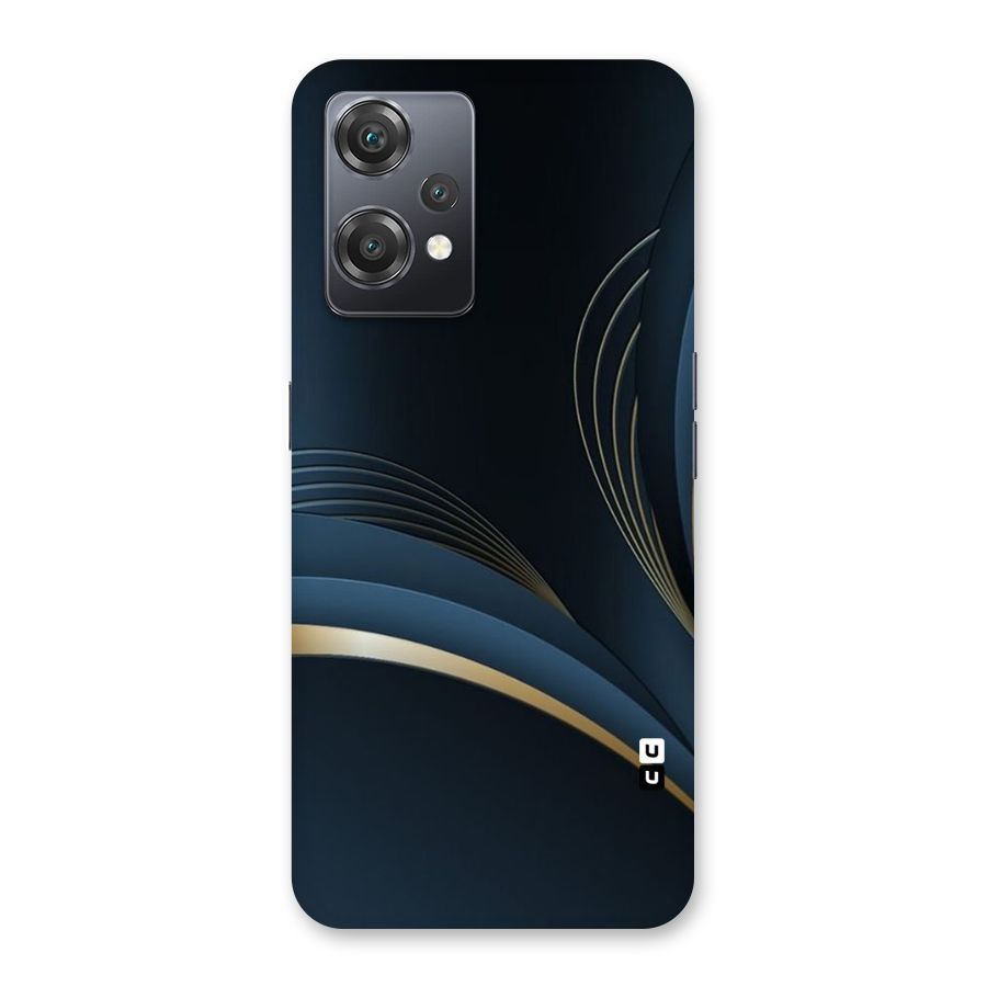 Gold Blue Beauty Back Case for OnePlus Nord CE 2 Lite 5G