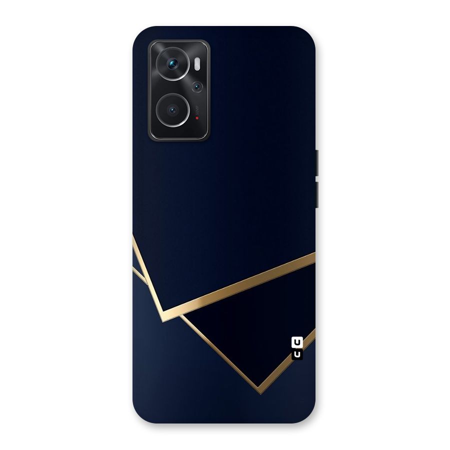 Gold Corners Back Case for Oppo K10 4G
