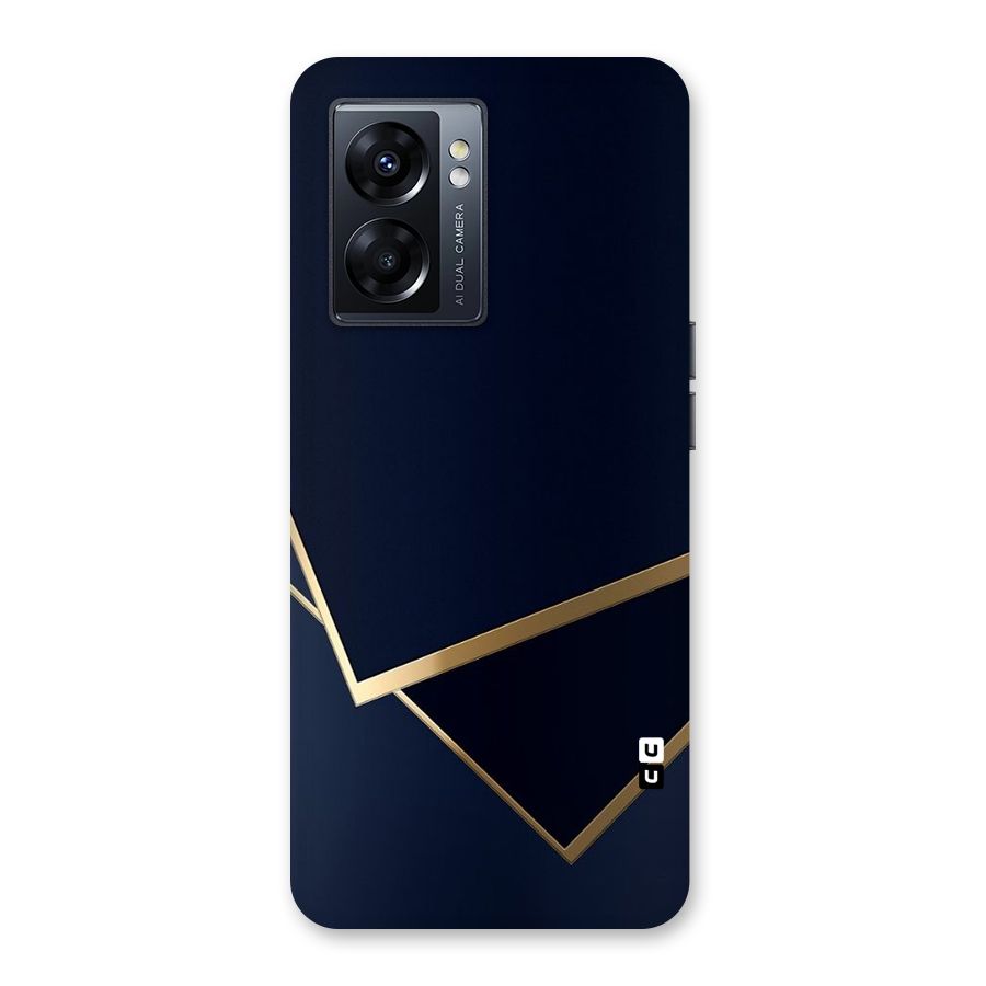 Gold Corners Back Case for Oppo K10 5G