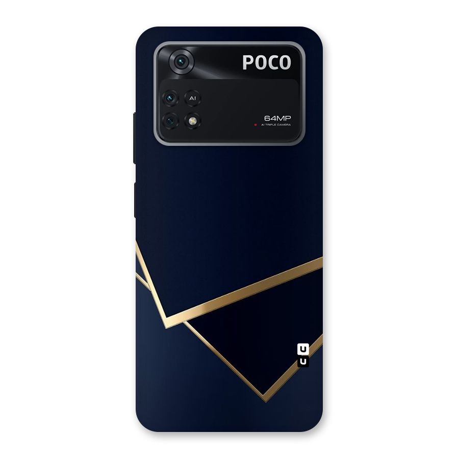 Gold Corners Back Case for Poco M4 Pro 4G