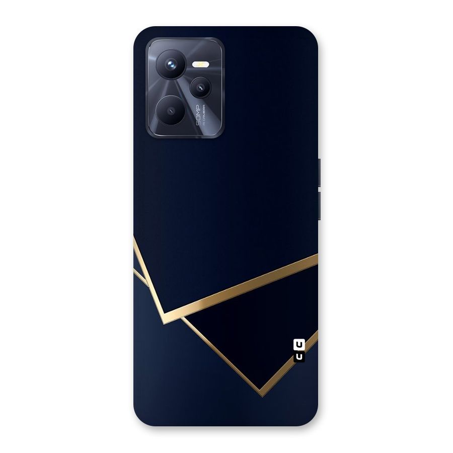 Gold Corners Back Case for Realme C35