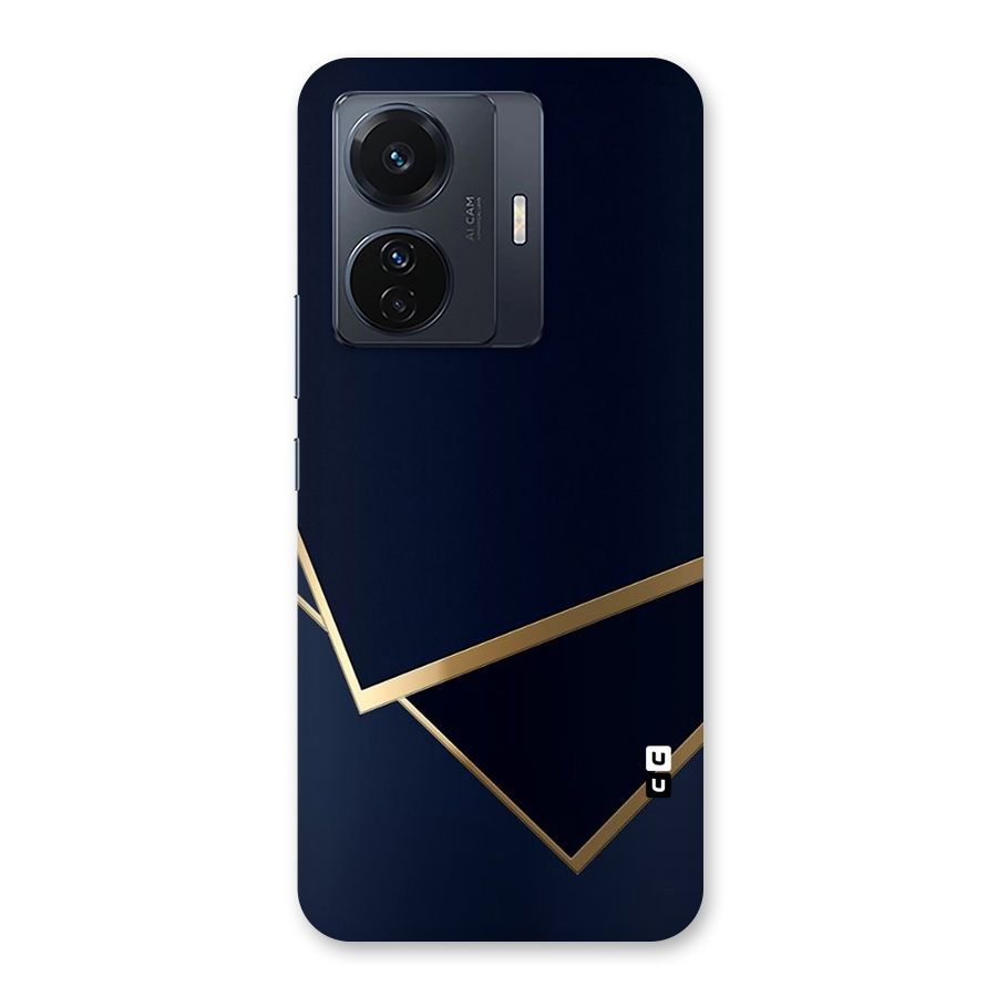 Gold Corners Back Case for Vivo iQOO Z6 Pro