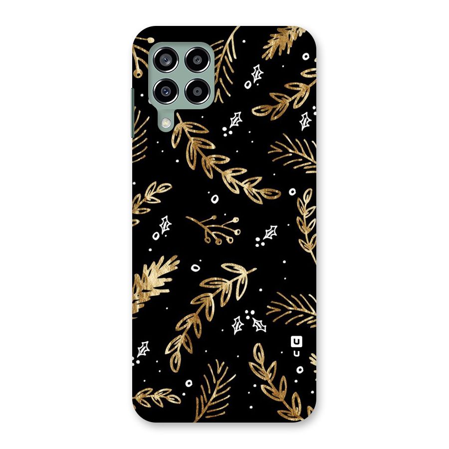 Gold Palm Leaves Back Case for Galaxy M33