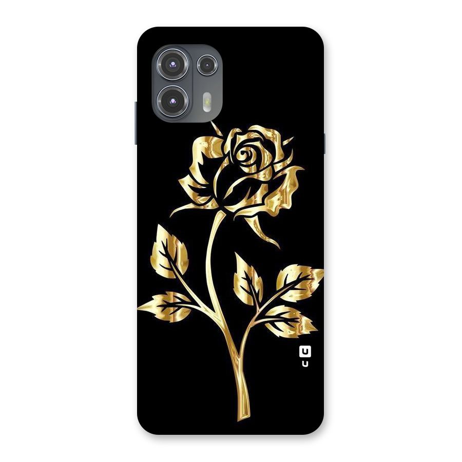 Gold Rose Back Case for Motorola Edge 20 Fusion