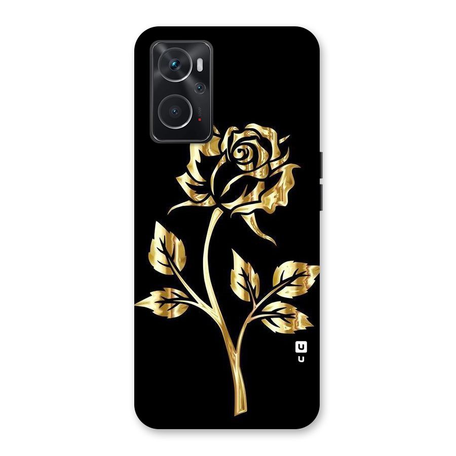 Gold Rose Back Case for Oppo K10 4G