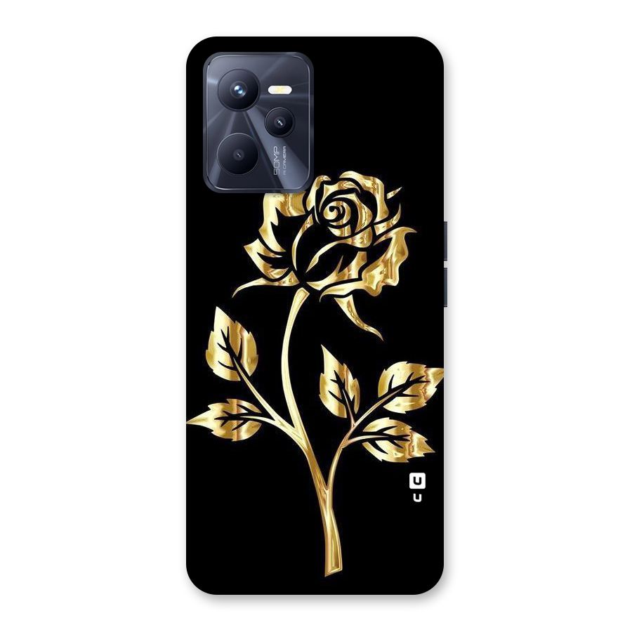 Gold Rose Back Case for Realme C35