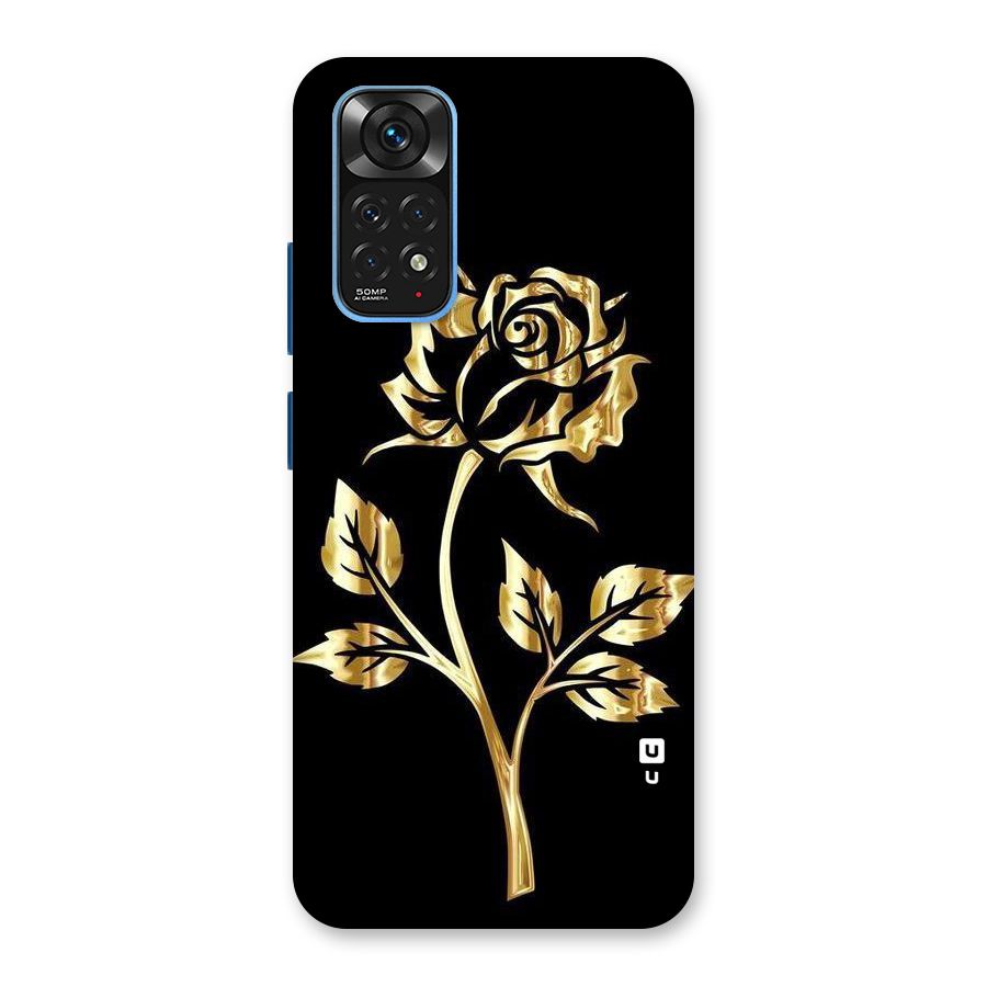 Gold Rose Back Case for Redmi Note 11S