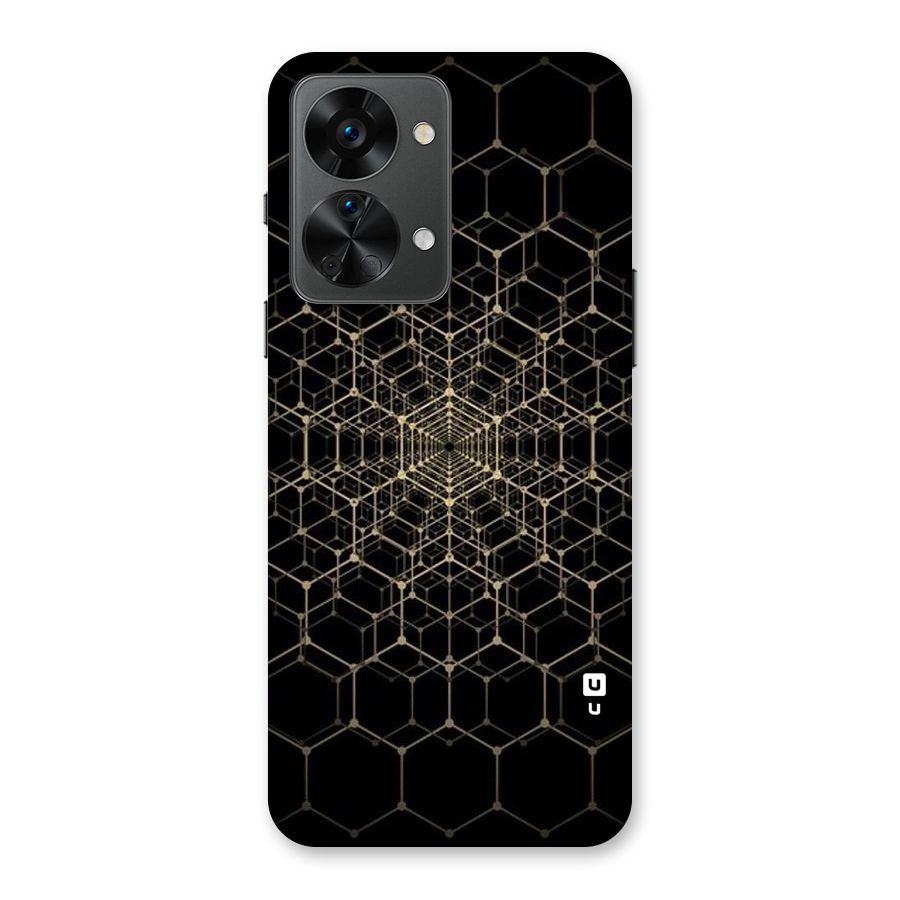 Gold Web Back Case for OnePlus Nord 2T