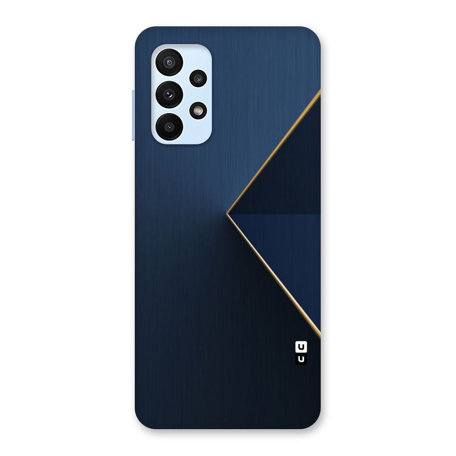 Golden Blue Triangle Back Case for Galaxy A23