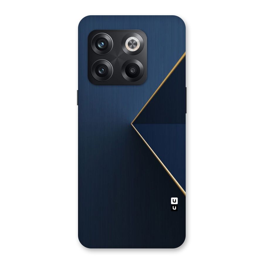 Golden Blue Triangle Back Case for OnePlus 10T