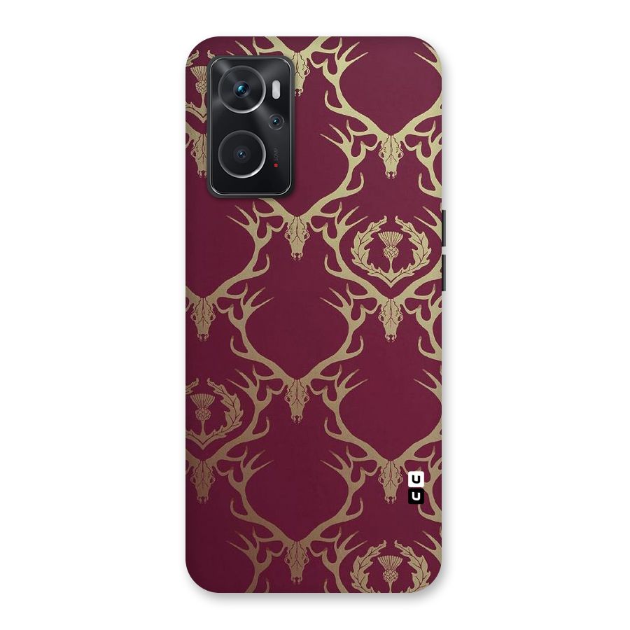 Golden Bull Design Back Case for Oppo K10 4G