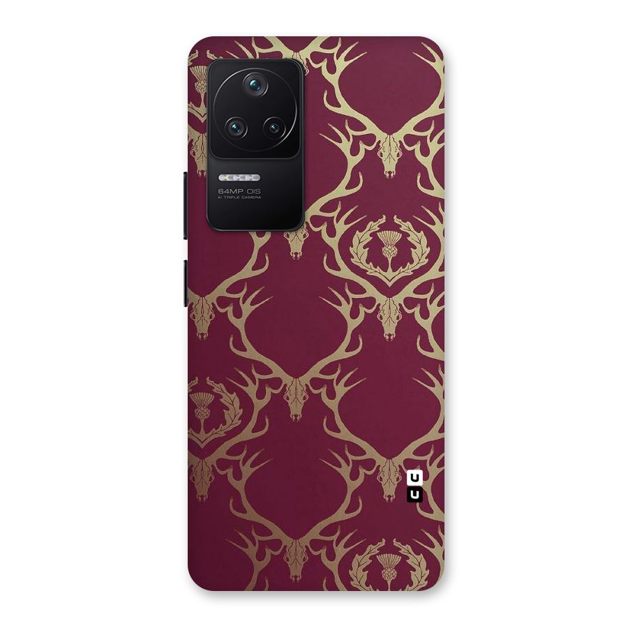 Golden Bull Design Back Case for Poco F4 5G